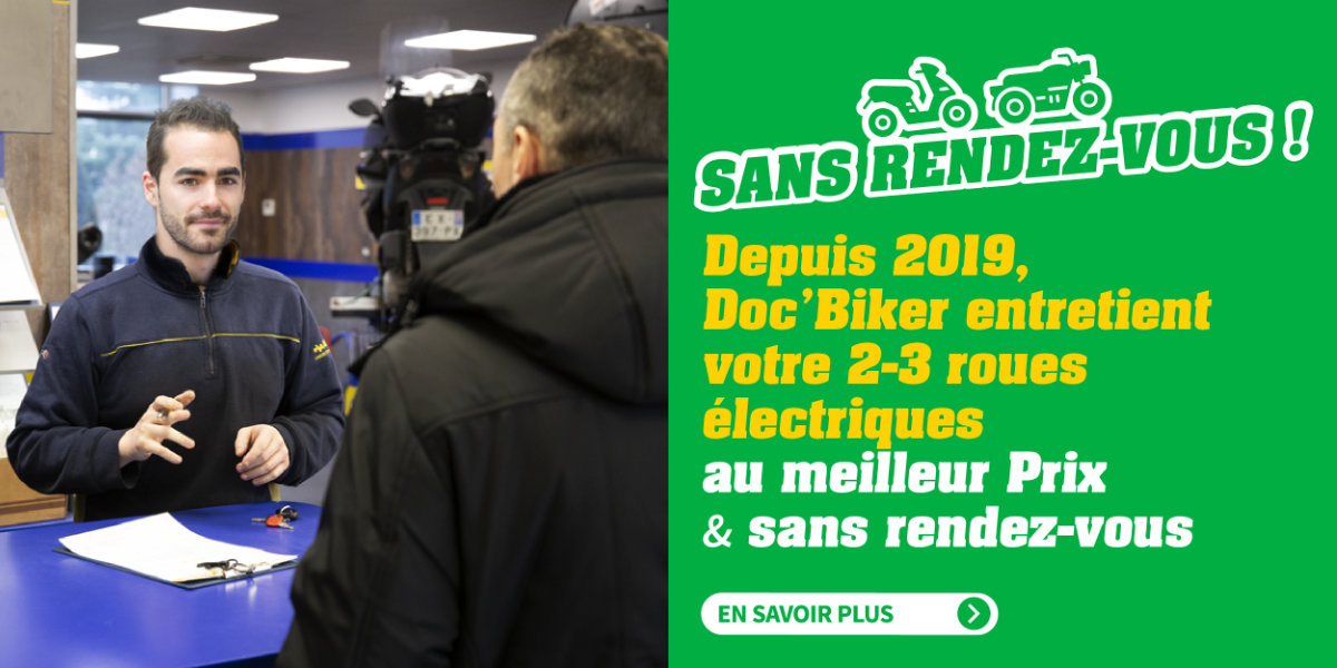 Doc'Biker : Spécialiste de l'entretien et de la réparation moto et scooter électrique 
