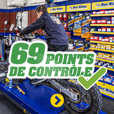 69 points de controle Doc Biker